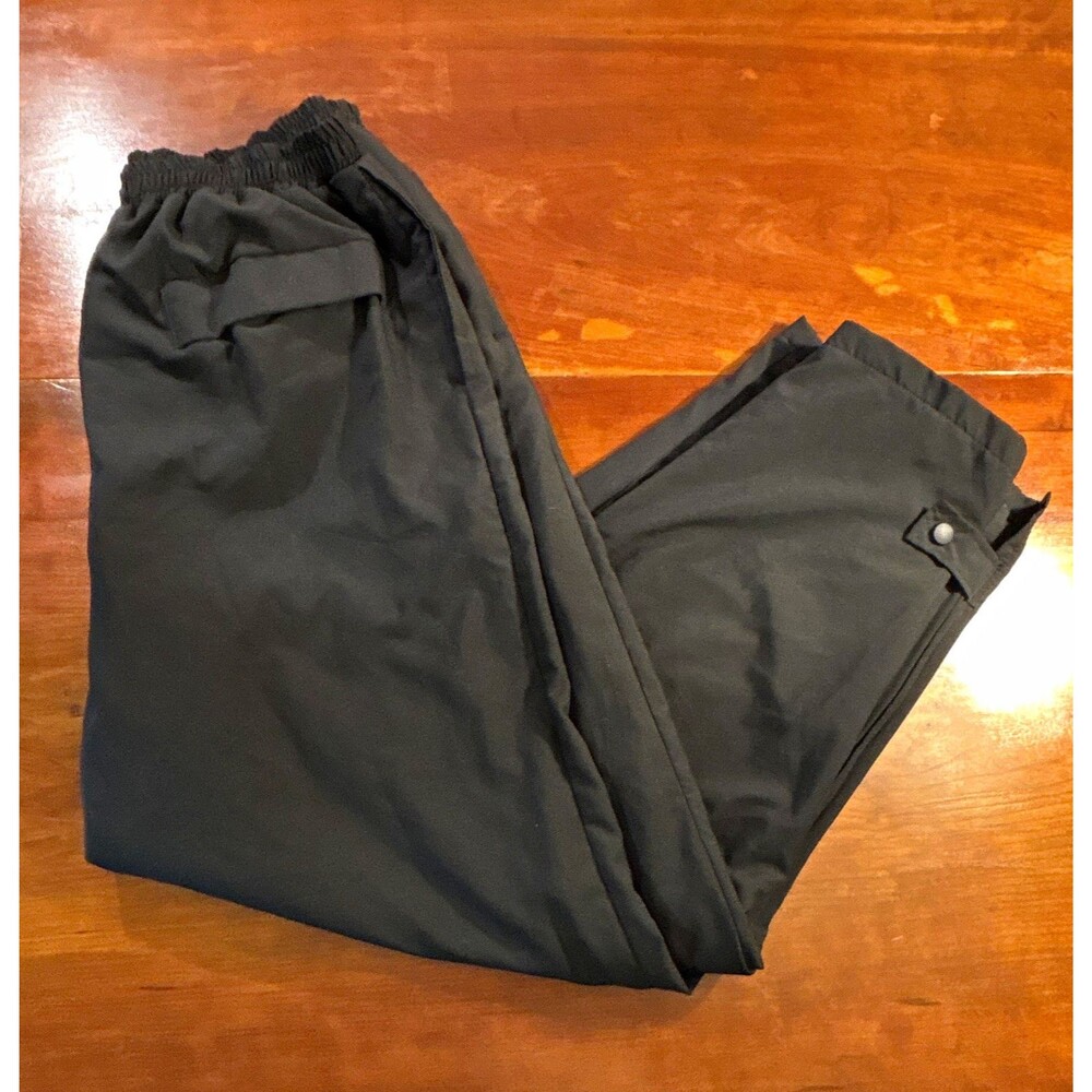 Vintage Forrester’s Outerwear Men’s Black Nylon Outdoor Pants XL Made in USA